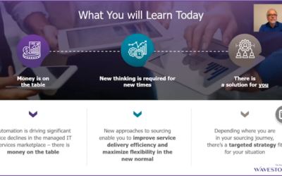 Wavestone Webcast: New Sourcing Approaches for a New Normal